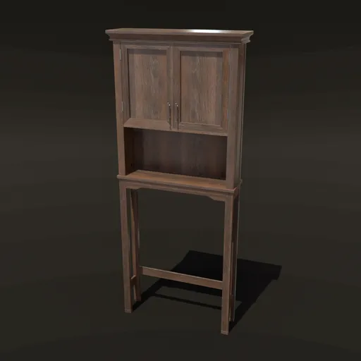 High Toilet Storage Cabinet