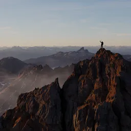 Mountain Peak Landscape