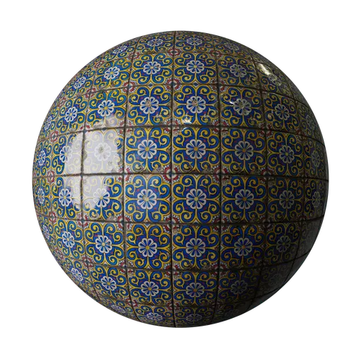Procedural Tiles With Image Texture