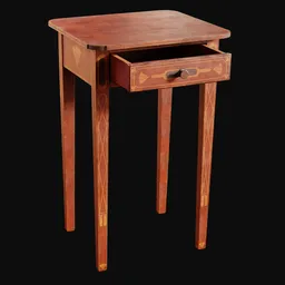 1800s Federal Style Side Table