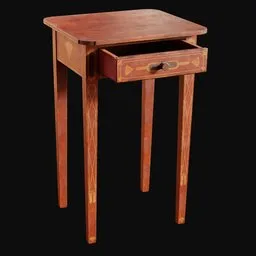 1800s Federal Style Side Table