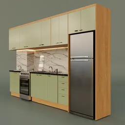 Compact moder kitchen