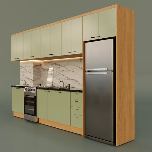 Compact moder kitchen