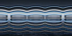 Abstract Blue Line - HDRi