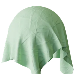 Bed sheet material green