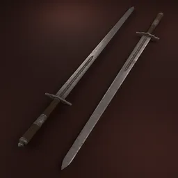 Silver Broadsword