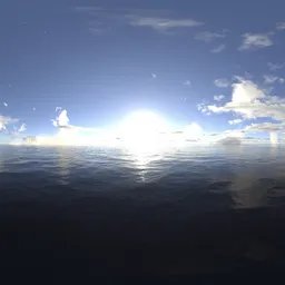 Cloud morning light