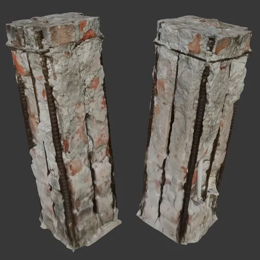 Concerete pillar