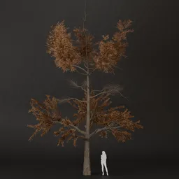 SJ-Snowy Crown Pine Tree