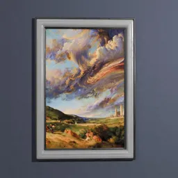 Detailed nature-inspired 3D Blender model art piece suitable for enhancing interior spaces.