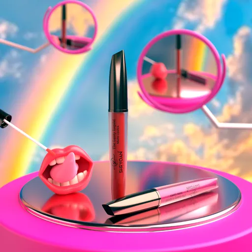 cosmetics lipstick product mockup