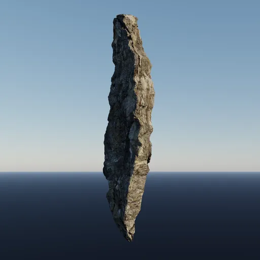 Sharp Jagged Rock Asset | Environment Elements models | Blendkit