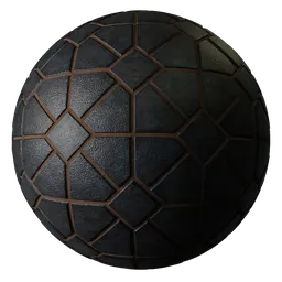 Paving Black Decorative