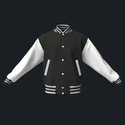 Black Varsity Jacket
