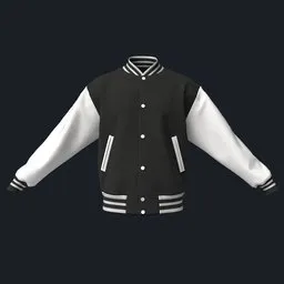 Black Varsity Jacket