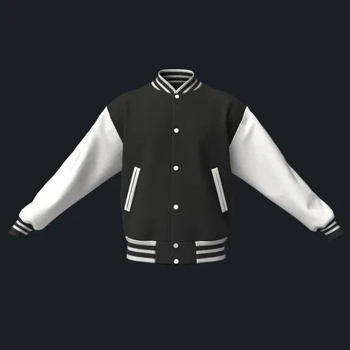 Black Varsity Jacket