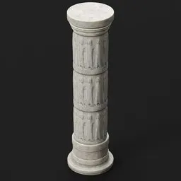 Assyrian Pillar Stone