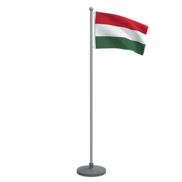 Animated Flag of Hungary