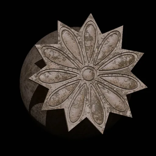 Rokviz Ancient ornament symbol brush