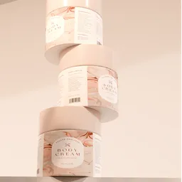 Minimal Cosmetic Product Render Scene