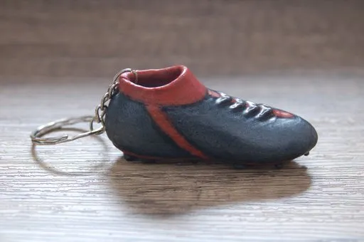 Football boot keyring