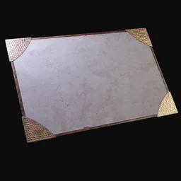 1900s Desktop Ink Blotter Pad