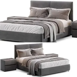 Queen bed Askona orlando