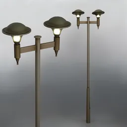 Street lamp post