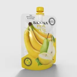 Banana Pear Puree