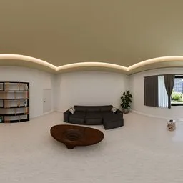 Minimal Modern Living Room Interior