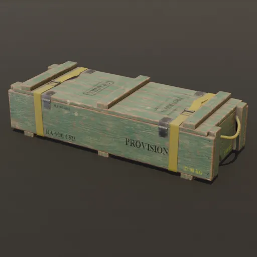 Reinforced Tactical Munitions Crate