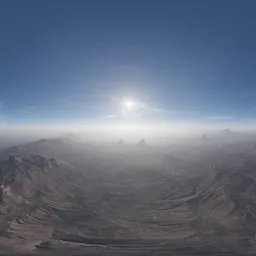 Sci-fi Alien Planet Terrain