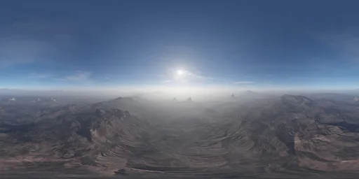 Sci-fi Alien Planet Terrain
