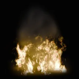 Fire and smoke