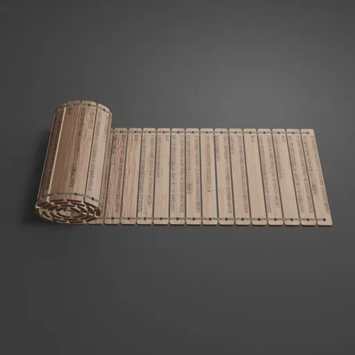 Bamboo slip