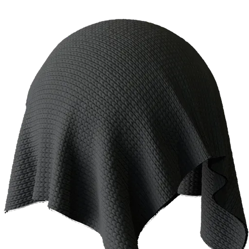 Black Woven Fabric