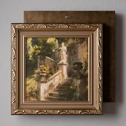 Old Picture on Wall