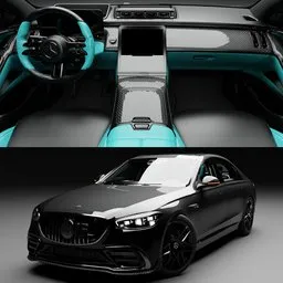 (Rigged)Mercedes Benz AMG S63