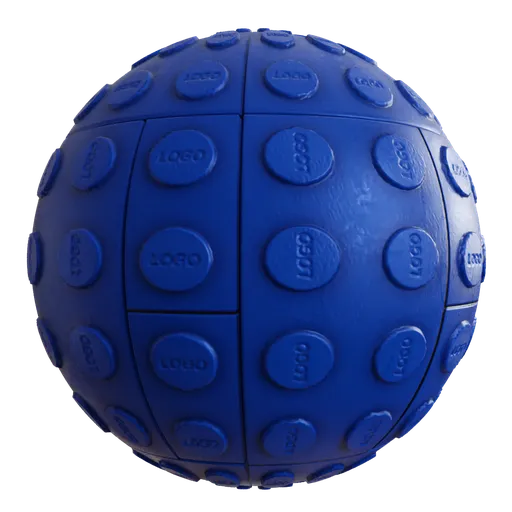 Lego Block Blue