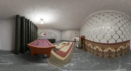 Modern Artistic Game Lounge Interior