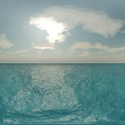 Tropical Turquoise Ocean Day