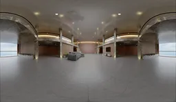 Modern Interior Atrium Warm