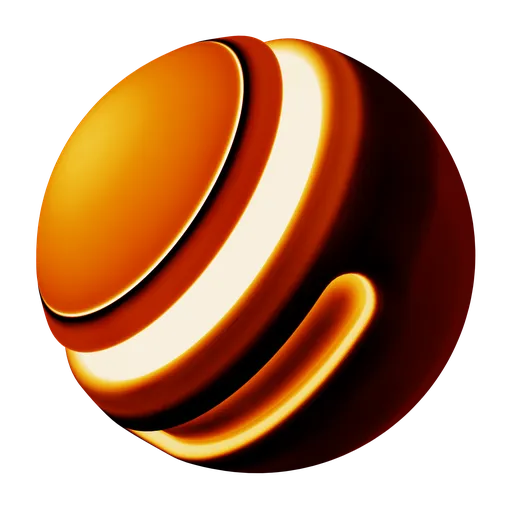 Glowing Hot Metal