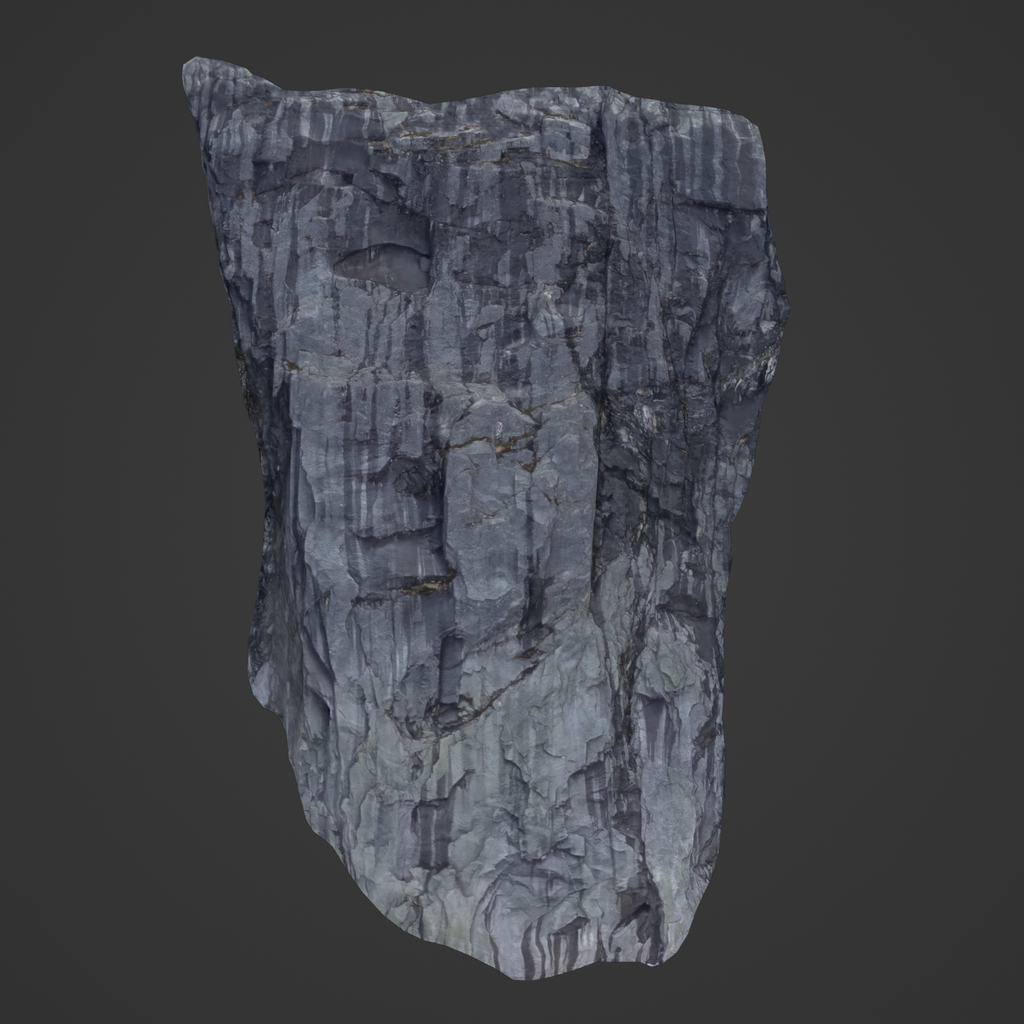 Low Poly Rocky Mountain Cliff | Environment Elements models | BlenderKit