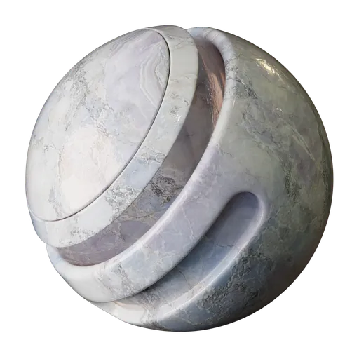 Lilac Blue Silver Onyx