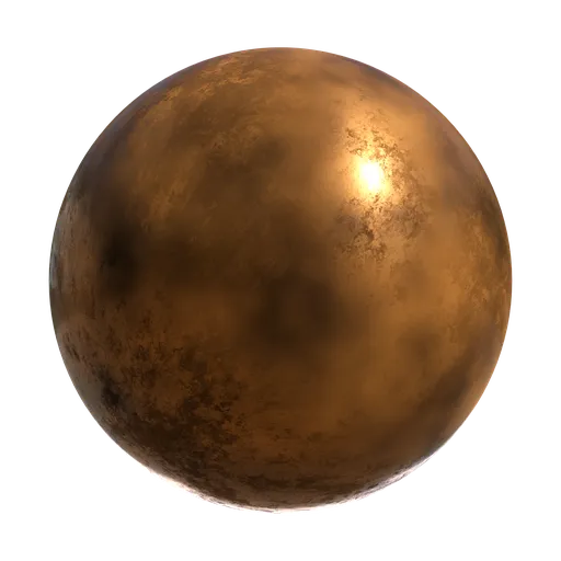 High-quality aged copper PBR texture with greenish patina for realistic 3D rendering in Blender and other software.