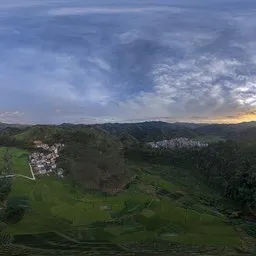 Cloudy, Sunrise, Sky HDR