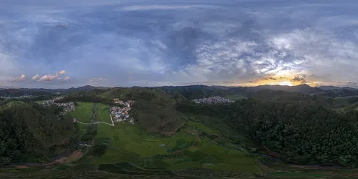 Cloudy, Sunrise, Sky HDR