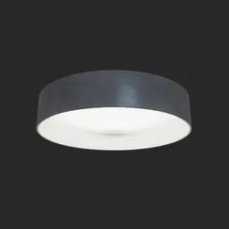 "Get the IKEA Virrmo Metal Lamp 36 cm 3D model for Blender 3D. This brushed metal ceiling lamp can be customized to a color temperature of your choice in Cycles. Perfect for adding a touch of modern style to your 3D renderings."