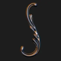 Ebony Scroll